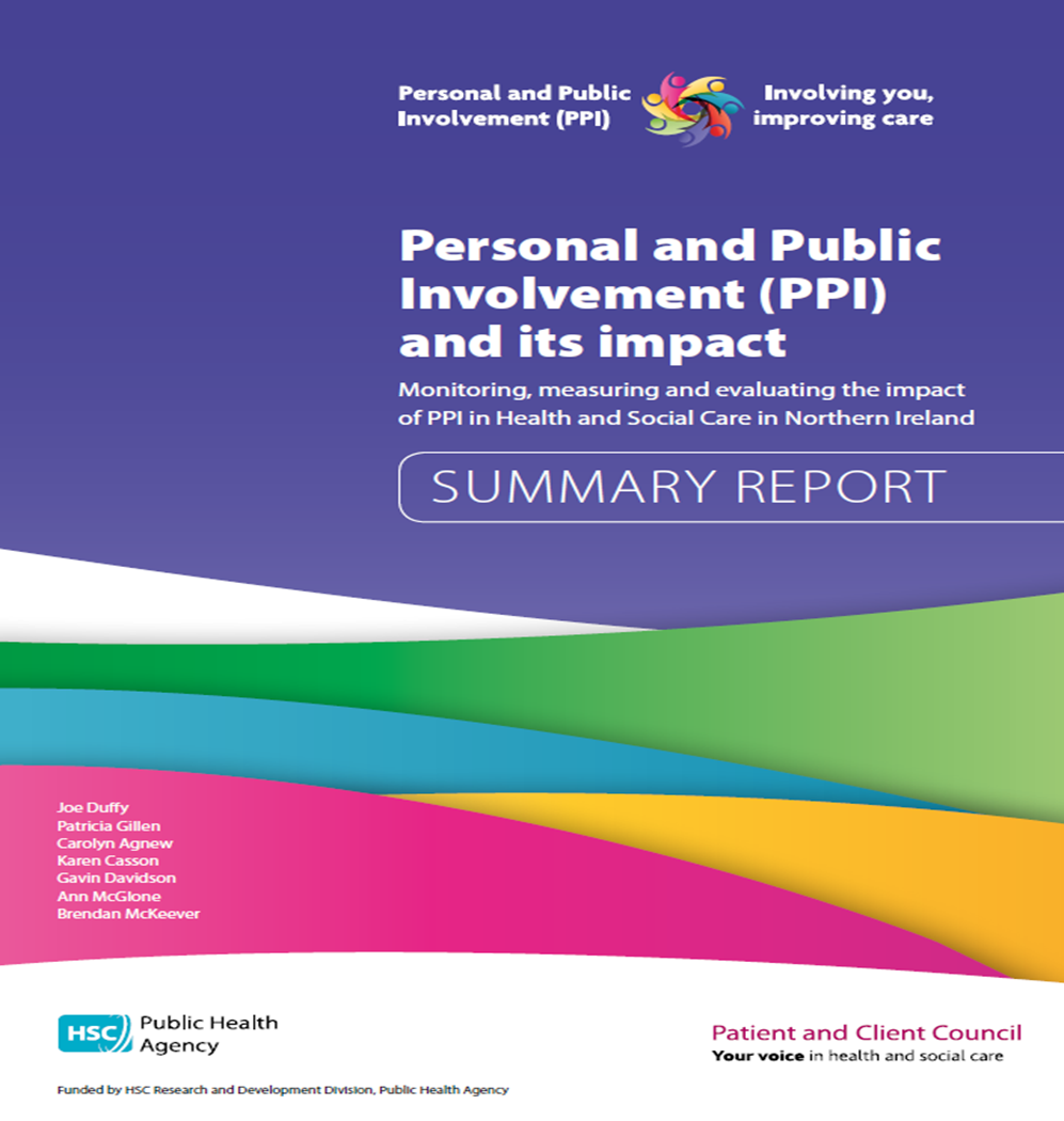 Personal and Public Involvement (PPI) and its impact (2017) Public